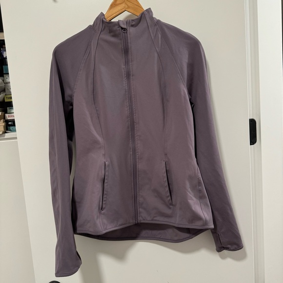 YOGALICIOUS purple jacket. - Picture 1 of 6